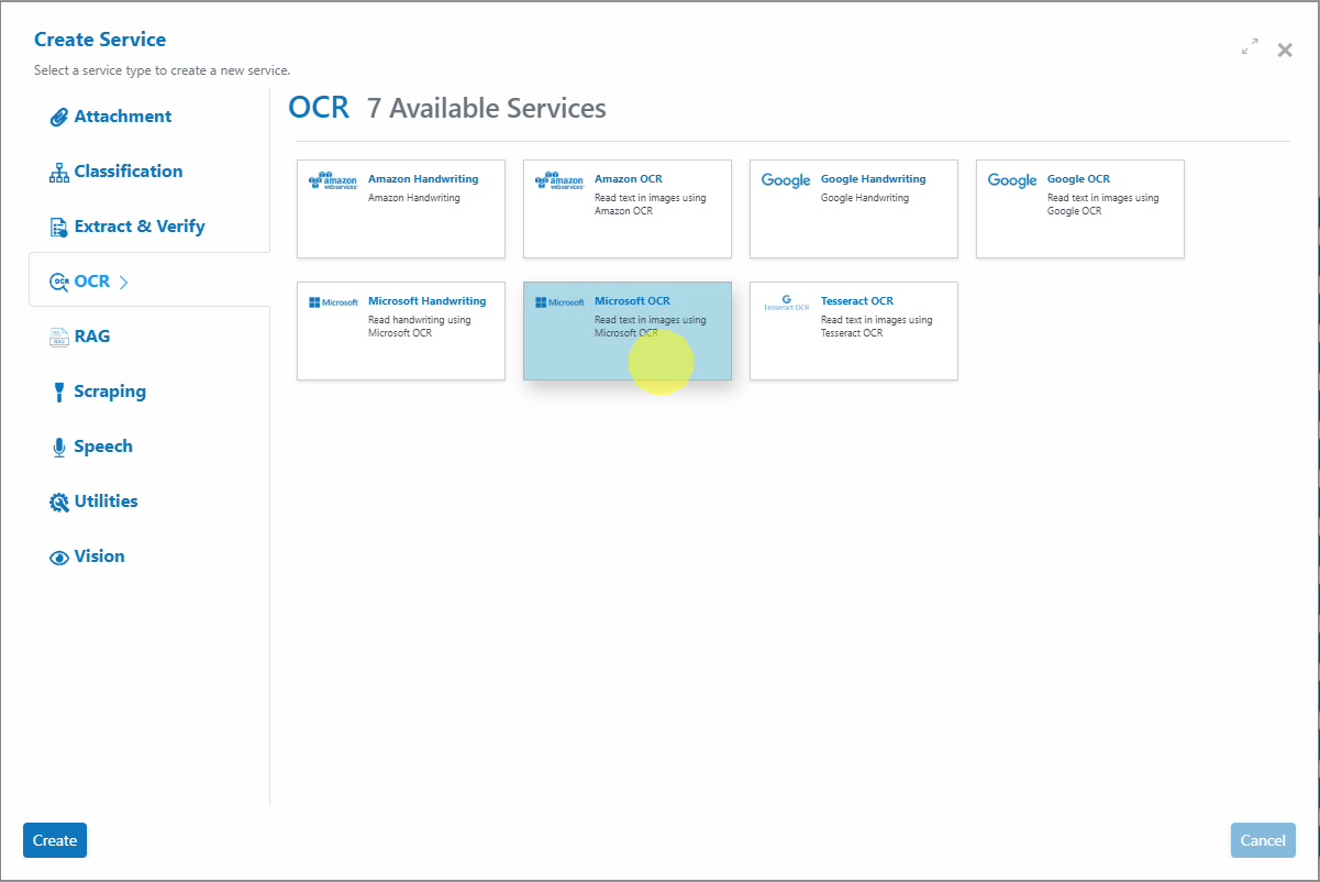 Microsoft OCR - AIForged Documentation
