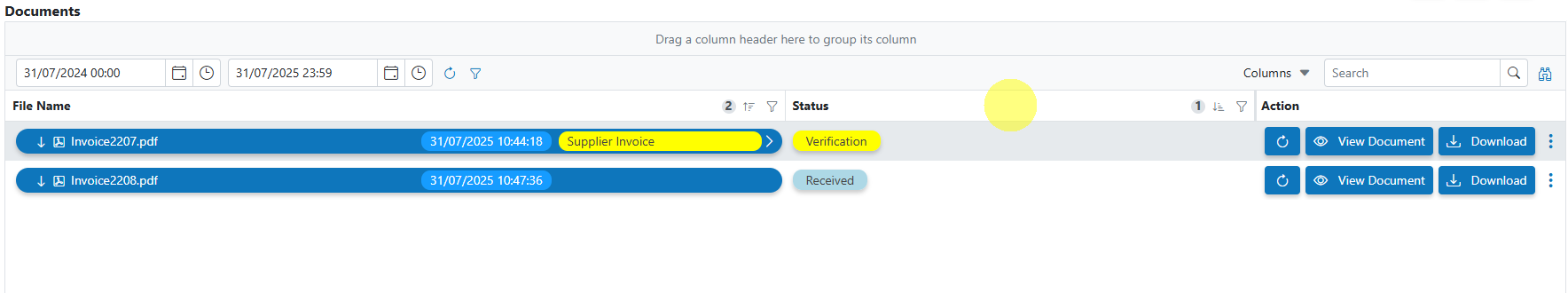 🧠 Understanding the Documents Section - AIForged Documentation